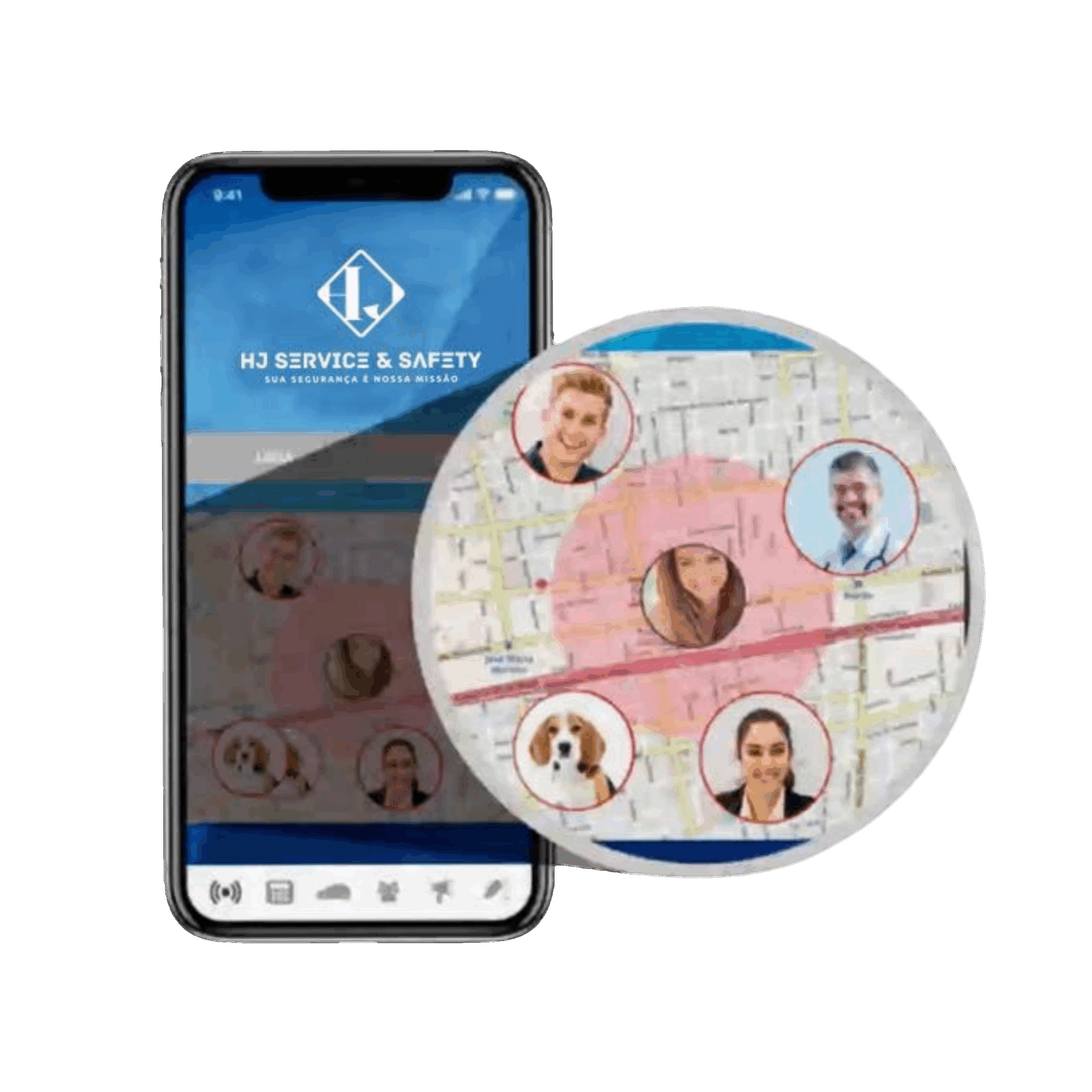 Pessoa interagindo com um painel de alarme residencial.